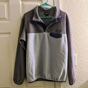 Patagonia Snap-T Synchilla Fleece Pullover Purple